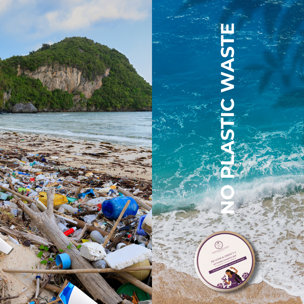 Brahmi & Hibiscus Softening Shampoo Bar For For Coloured & Chemically Treated Hair I 60 gms