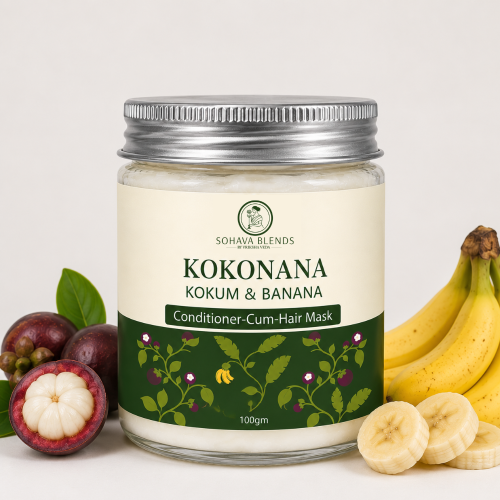 Kokonana | Kokum & Banana Conditioner-Cum-Hair Mask | 100 g