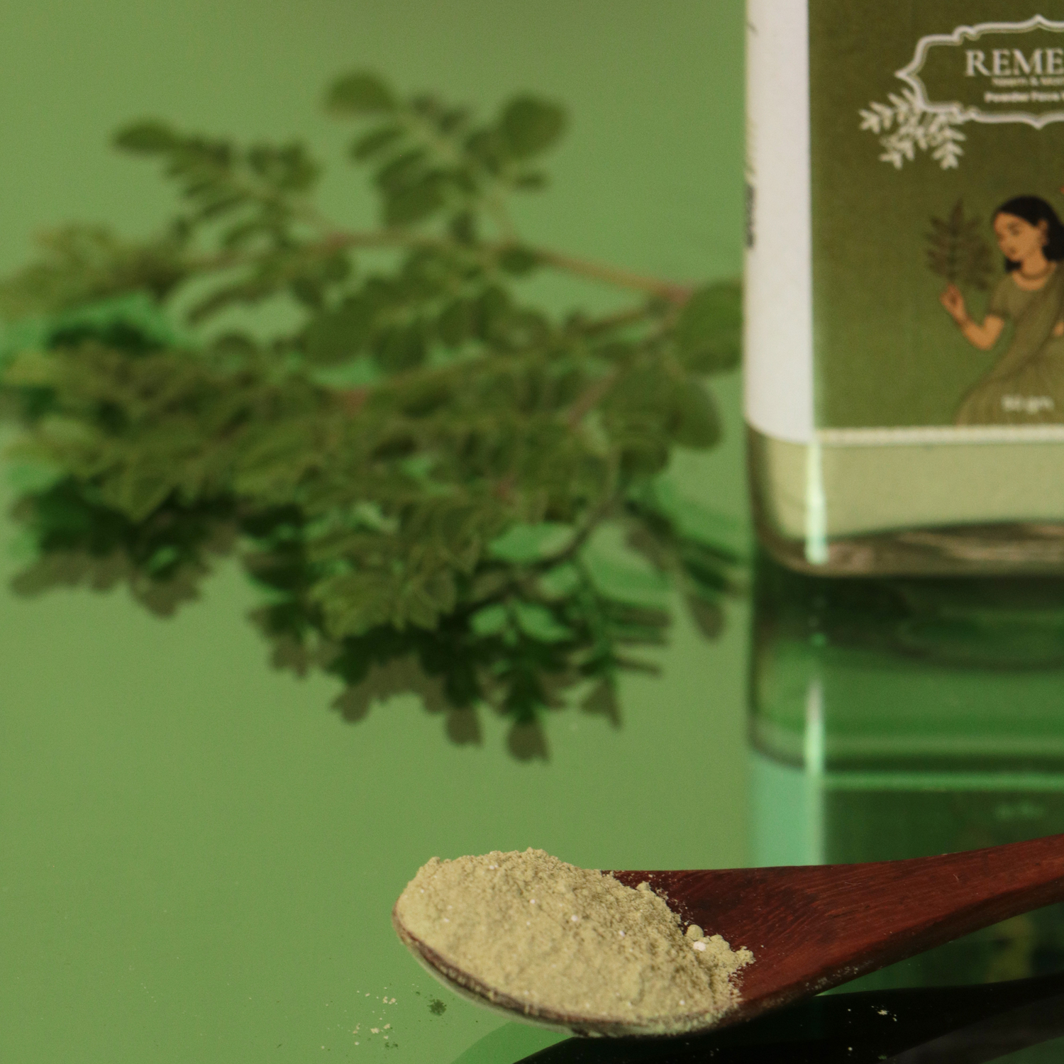 Remedy: Neem & Moringa Powdered Face Wash for Oily & Acne Prone Skin I 50 gms